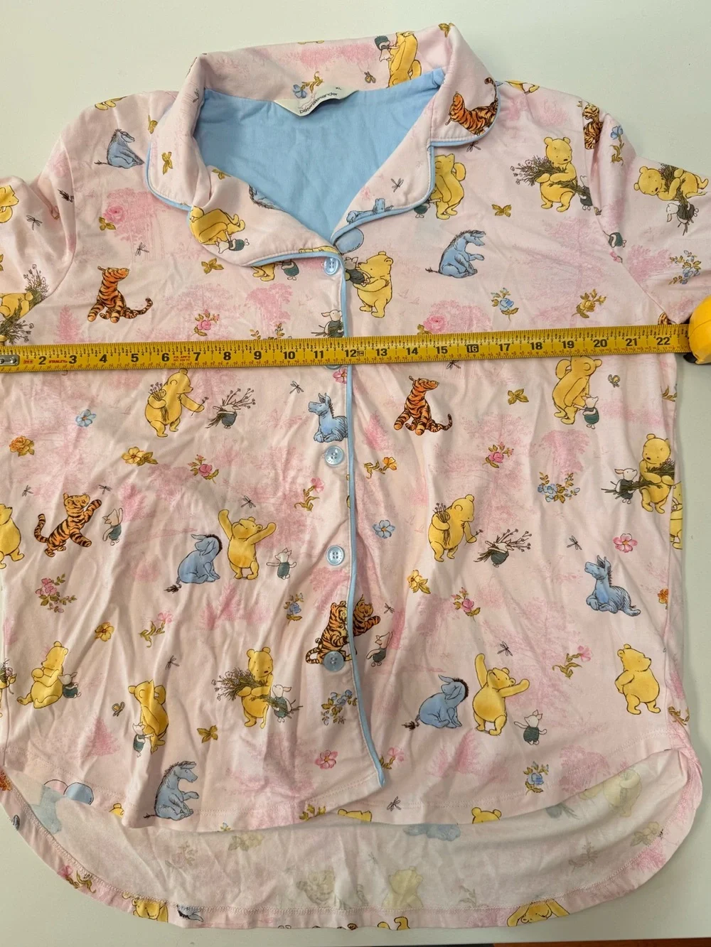 Peter Alexander Disney Winnie the Pooh Pajama Set Pink XL Eeyore Tigger PJs